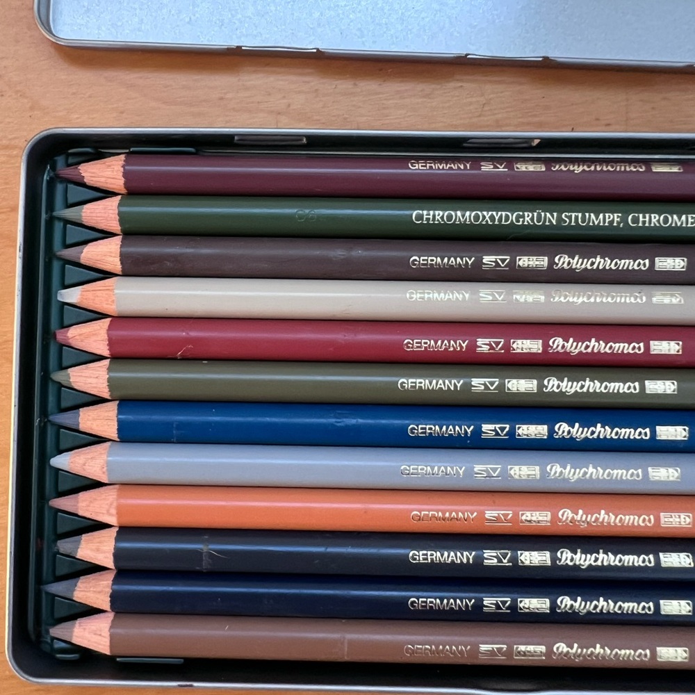 Herman Miller Silver Metal pencil set and pencils *rare* - Picture 5 of 9